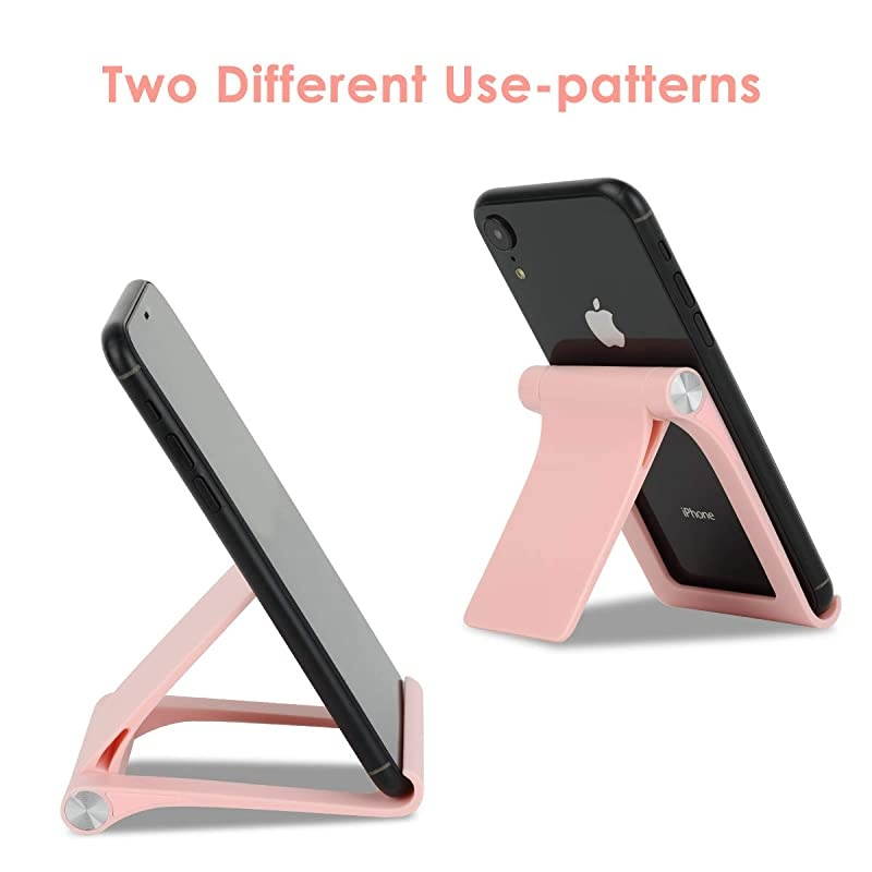 Desktop Cell Phone Stand Holder  MultiAngle Adjustable Phone Desk Stand Tablet Holder for iPhone 12 11 Pro Max XS XR 8 Plus 6 7 Samsung Galaxy S10 S9 S8 S7 Edge S6 Android Smartphone