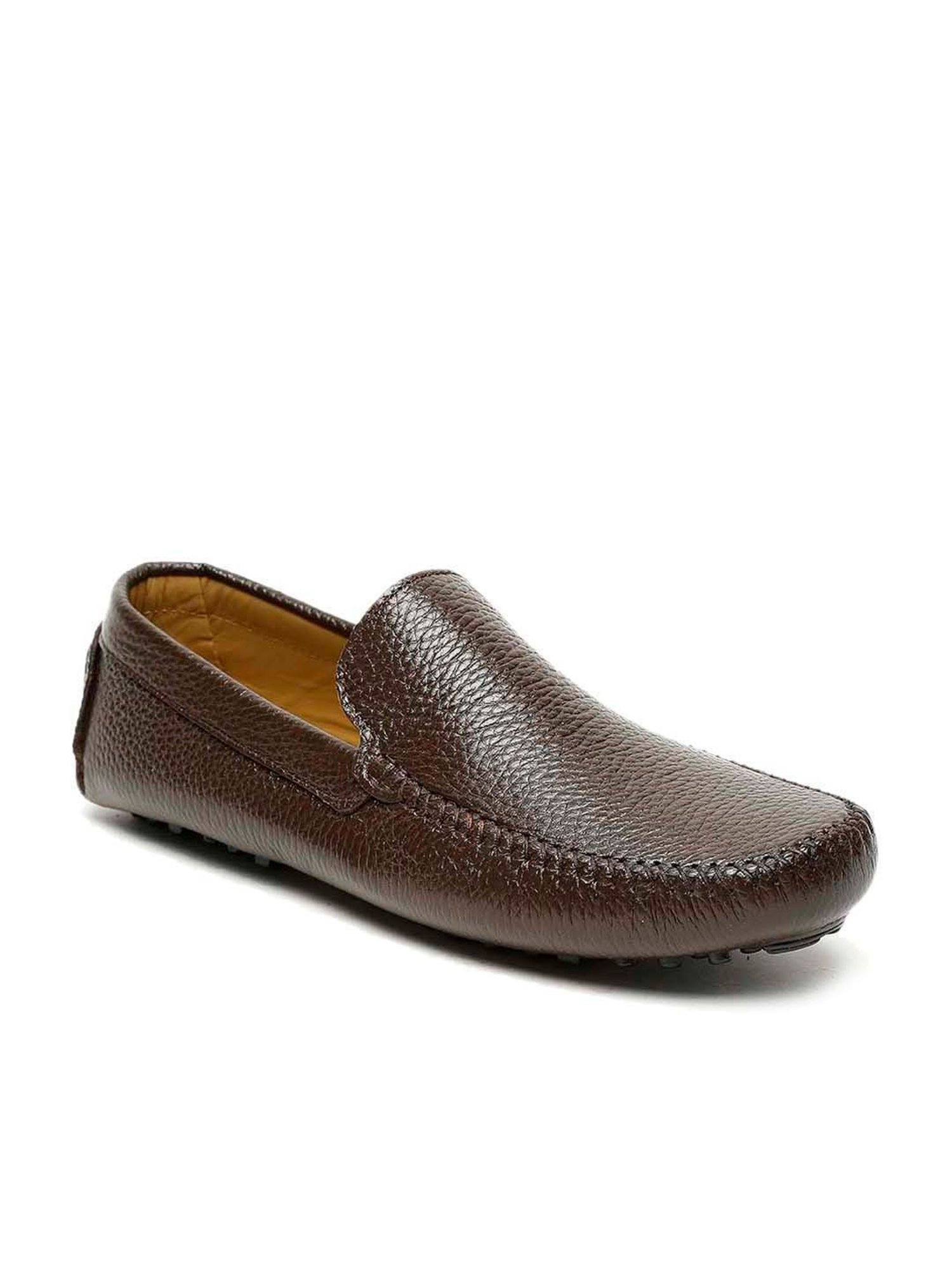 Teakwood Leathers Men's Brown Casual Loafers