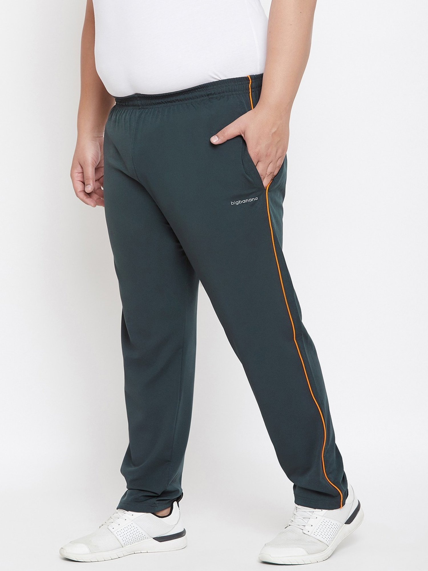 Bigbanana Teal Regular Fit Trackpants
