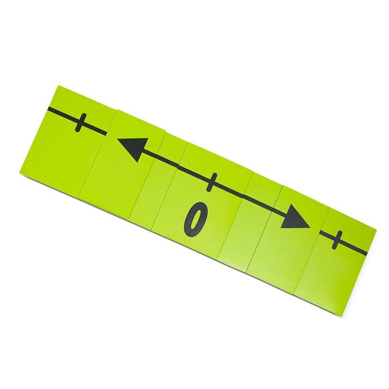 Bright Creations Set of 37 Pieces Magnetic Demonstration Number Line for Classroom, -40 to 200