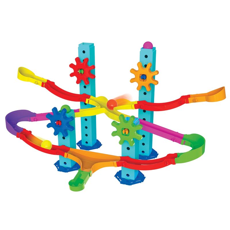 The Learning Journey Techno Kids STEM Construction Set Race Trax 30+ pcs