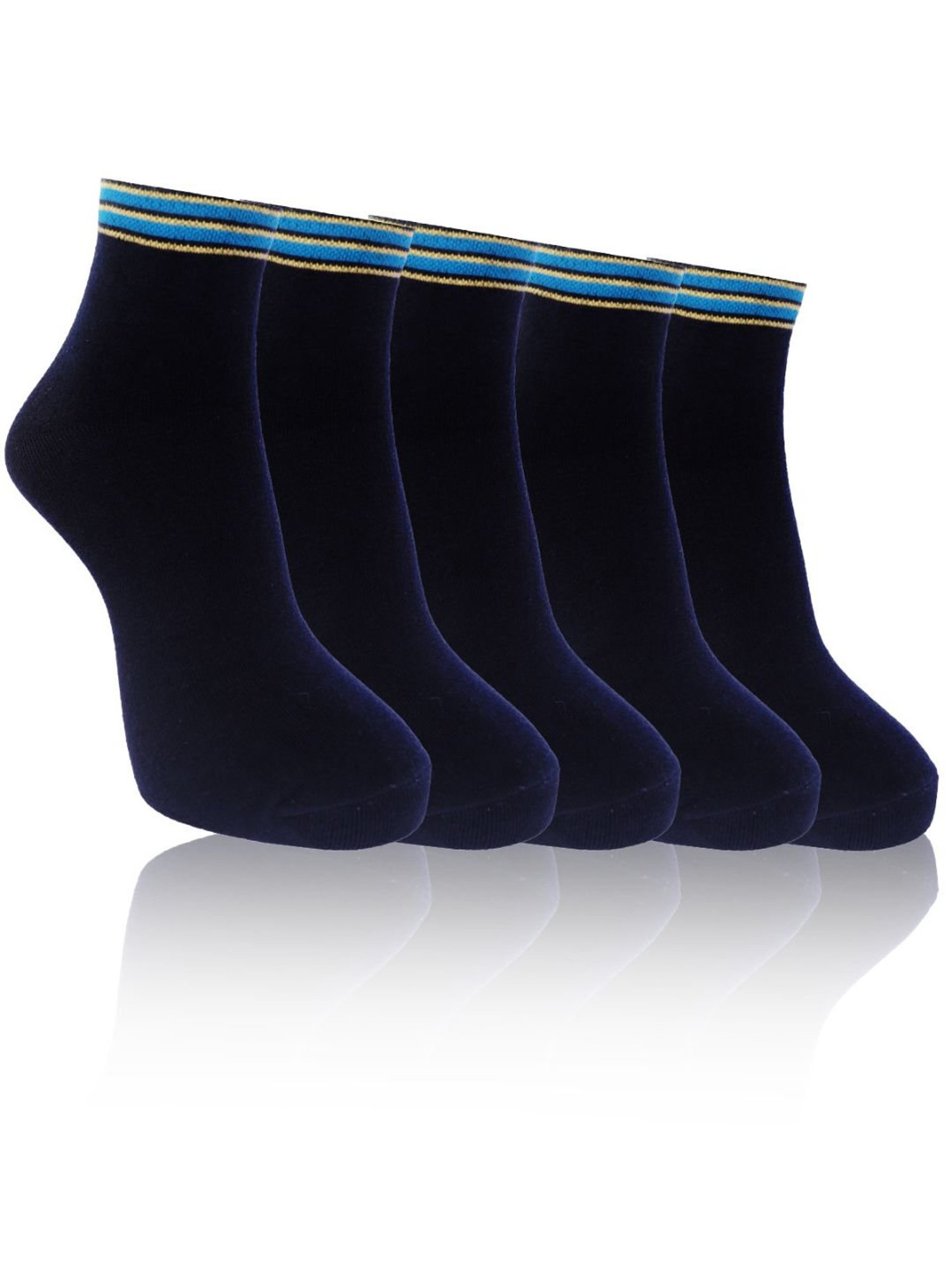Dollar Socks For Men's Casual Ankle Length In (Pack of 5)