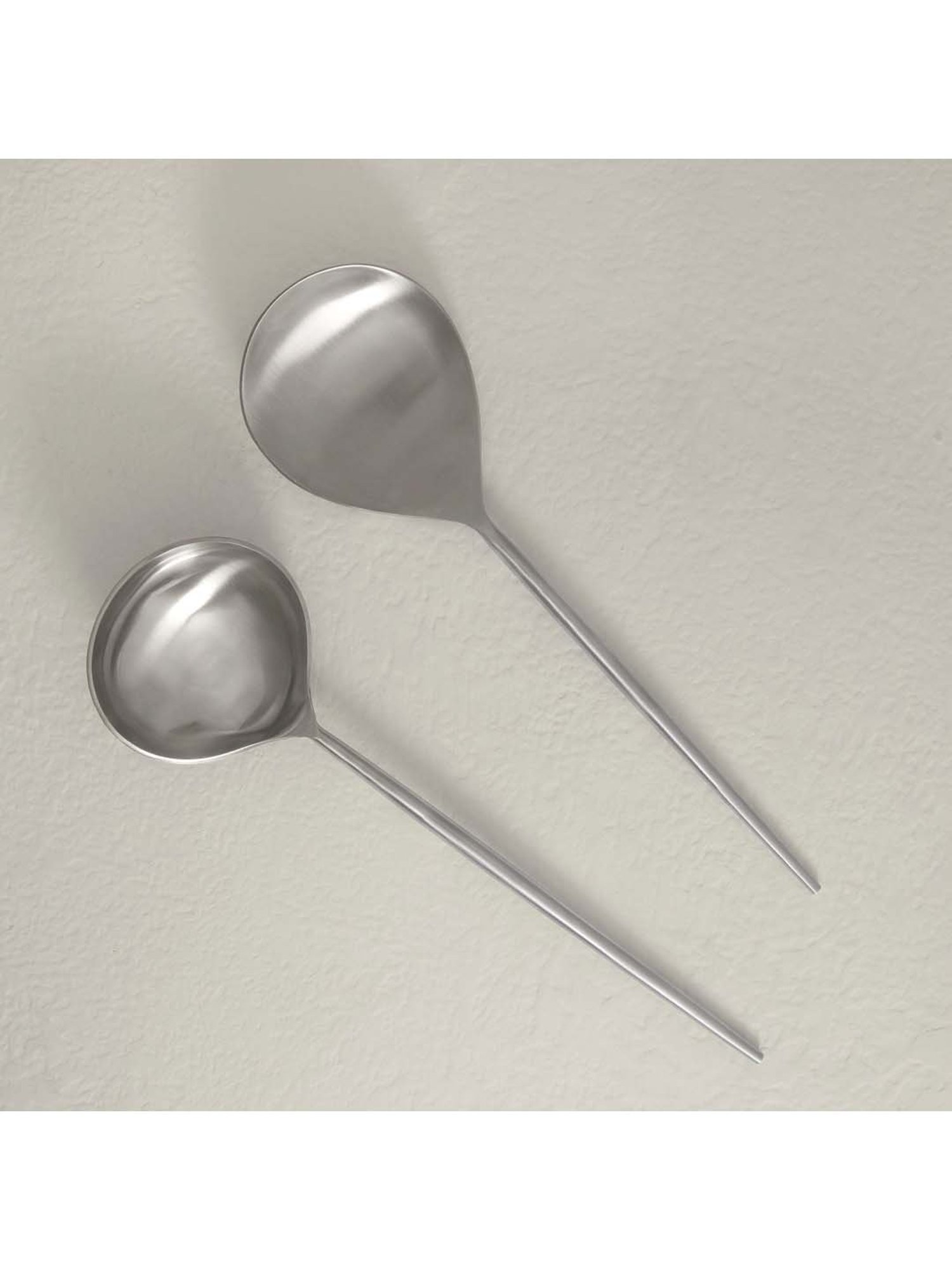 Sumeet S.S.Big Serving&Cooking Spoon Set-5pc(1 Turner,1Serving Spoon,1Skimmer,1Basting Spoon,1Ladle)