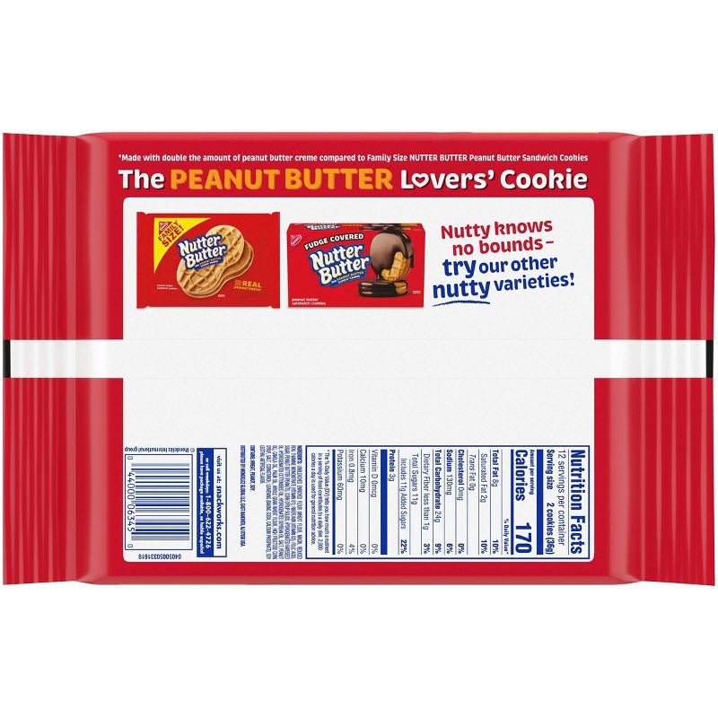 Nutter Butter Double Nutty - 16oz
