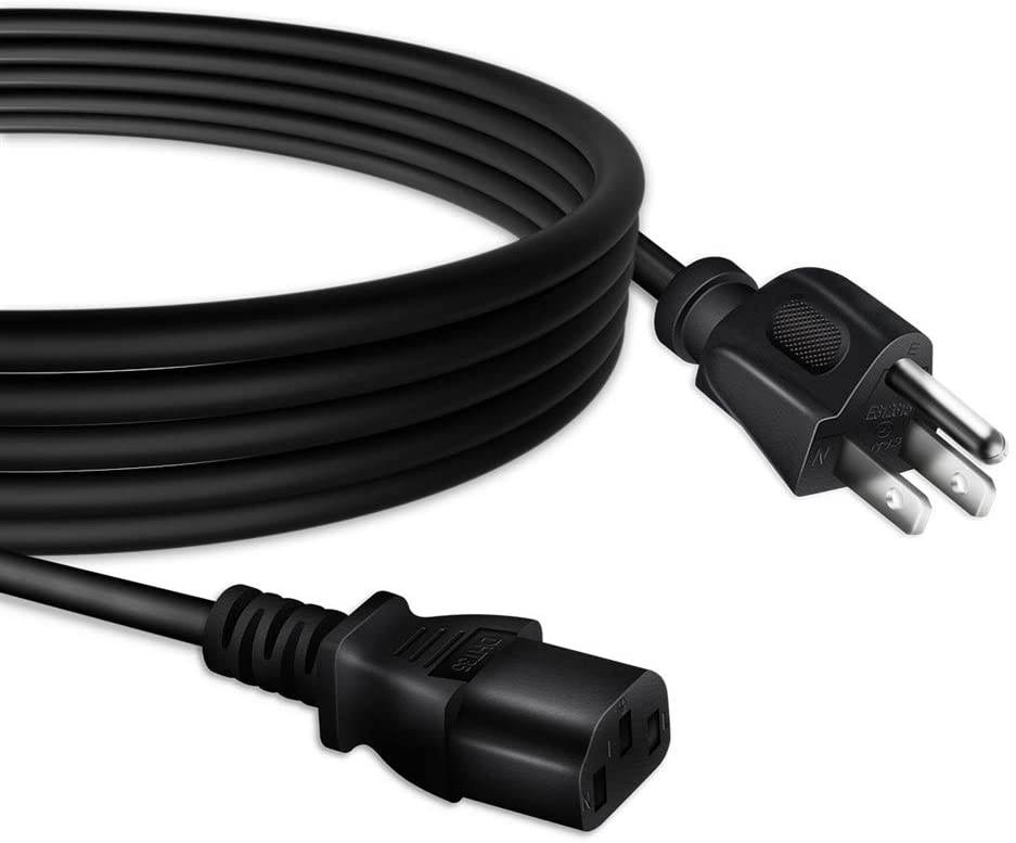 PwrON 6ft/1.8m UL Listed AC Power Cord Cable Plug for Gallien-Krueger GK 250ML Stereo Guitar amp Head