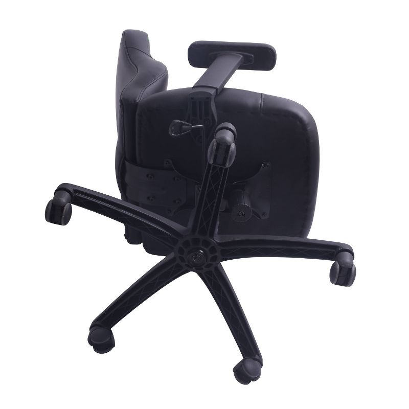 Adjustable Swivel Gaming or Office Chair Black/Green - AC Pacific