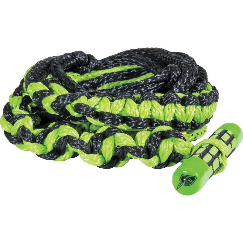 CWB Proline T Bar Surf Handle and 20 Foot Air Line Wakesurf Rope Combo, Green