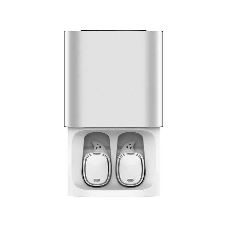 QCY T1 Pro Touch Control Bluetooth Earphones TWS Mini Wireless Headset Music Earbuds with Microphone Handsfree Calls Noise Cancellin 750mAh charging box