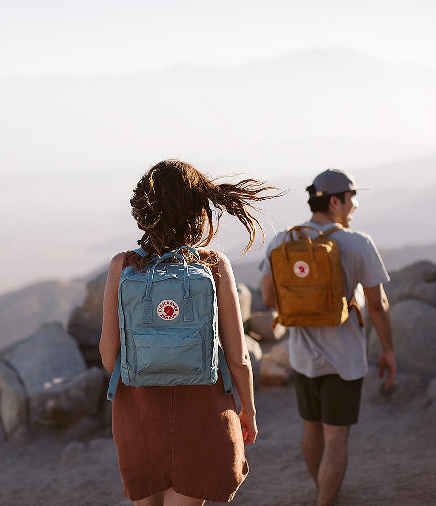 Fjallraven Kanken Water-Resistant Cotton Zipper Convertible Backpack