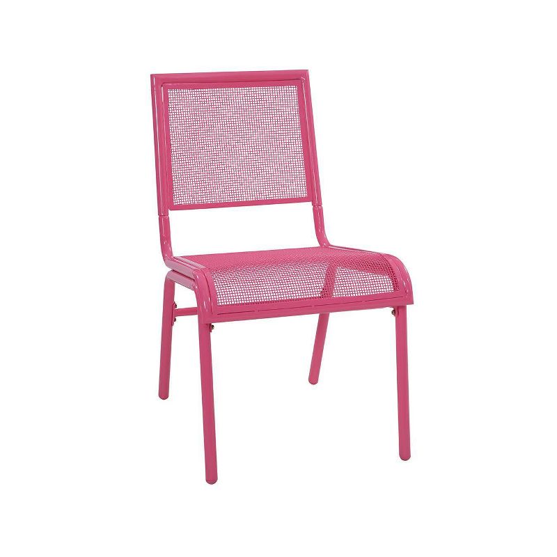 3pc Bixby Bistro Set Pink - Apollo Outdoor