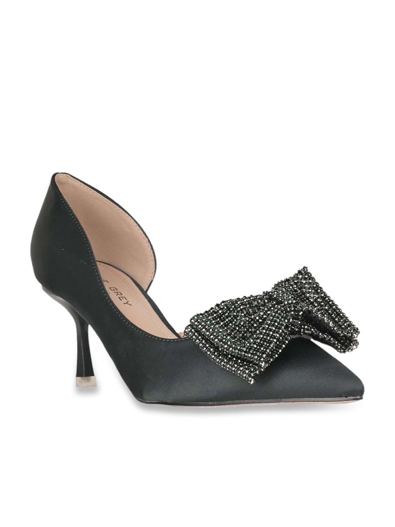 Ronnie Grey Women's Green D'orsay Stilettos