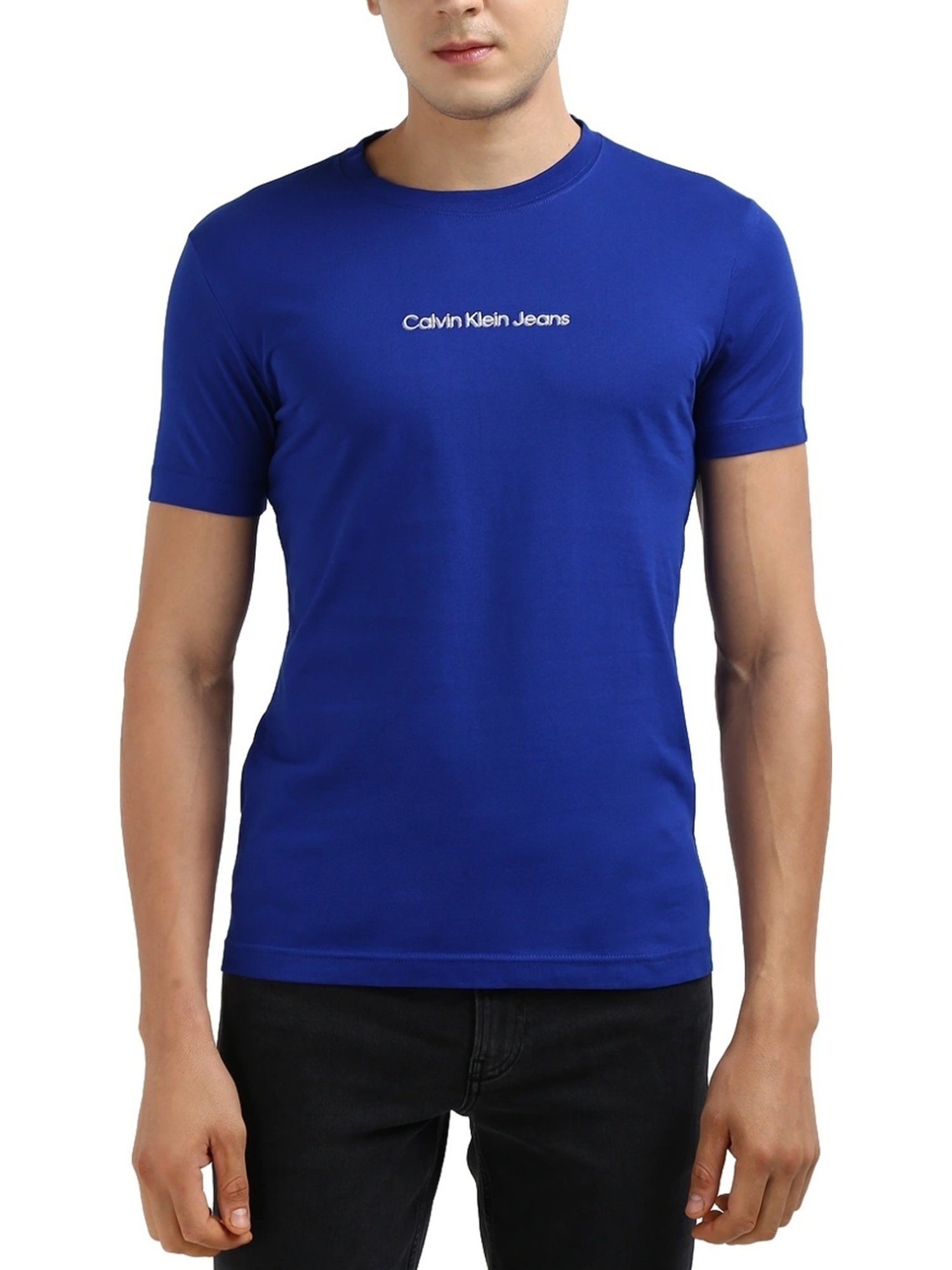 Calvin Klein Sapphire Blue Slim Fit T-Shirt