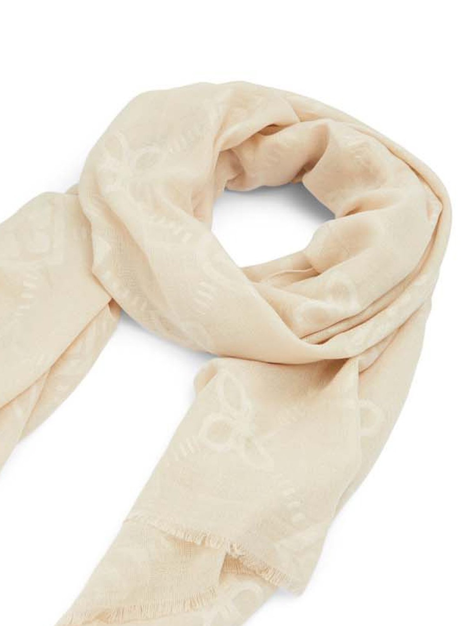 Aditi Wasan White Floral Stole