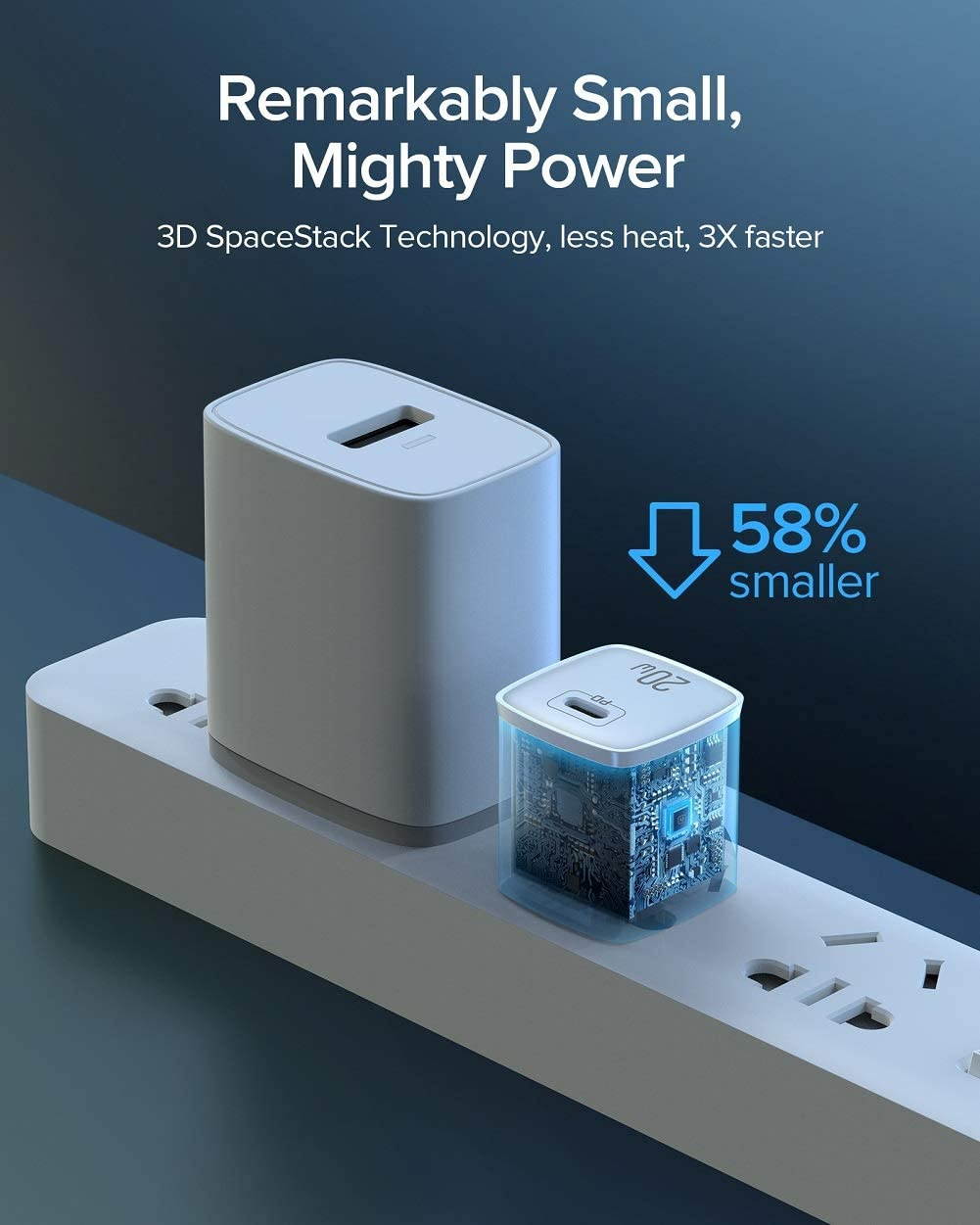 ?2 Pack? USB C Charger, INIU Smallest 20W PD Fast Charge Wall Charger, Quick Charge Power Adapter Plug Compatible with iPhone 12 Mini 11 Pro SE XR XS X 8 Samsung S20 Note 20 iPad AirPods Magsafe etc.