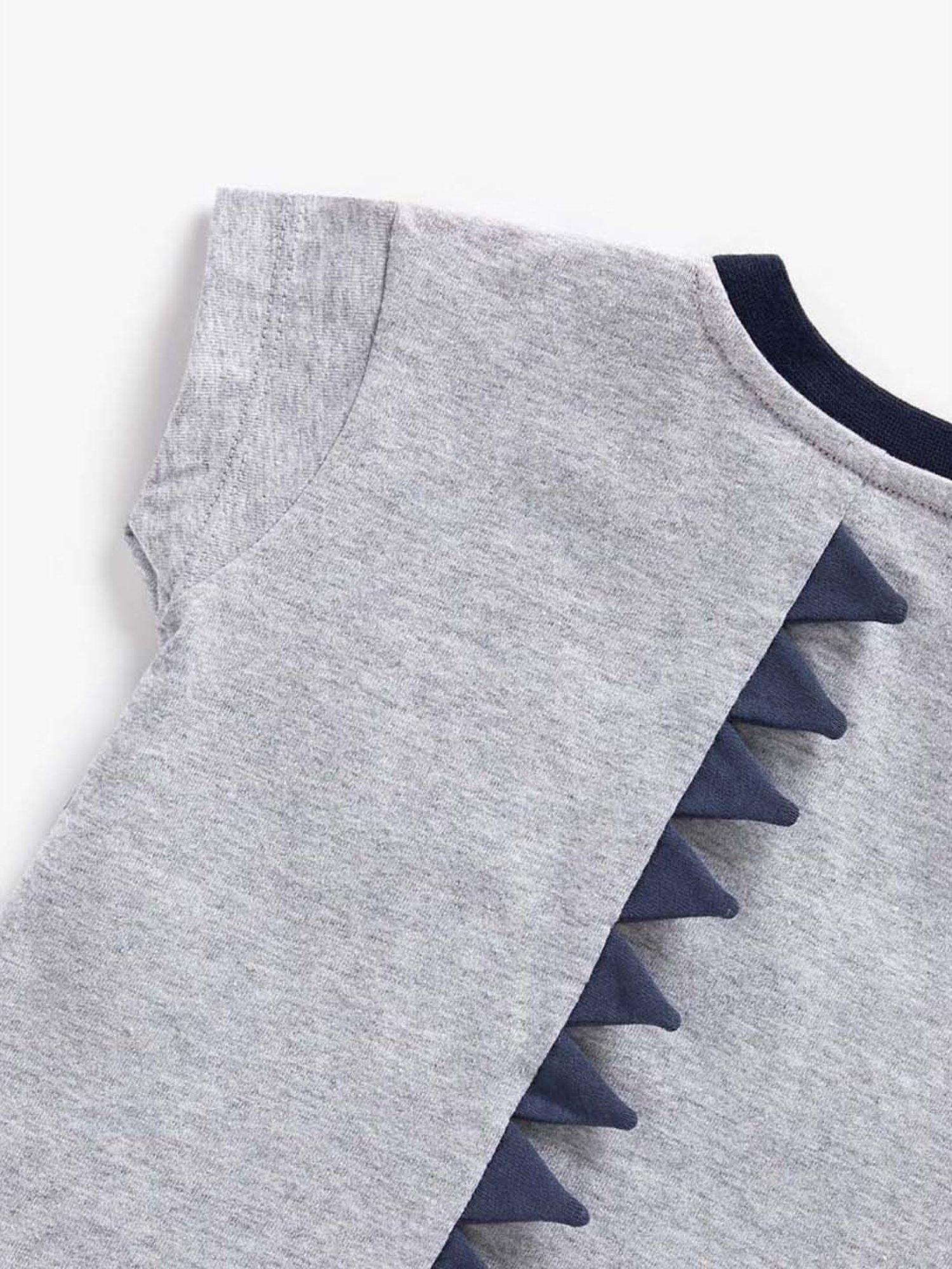 Mothercare Kids Grey & Blue Printed T-Shirt