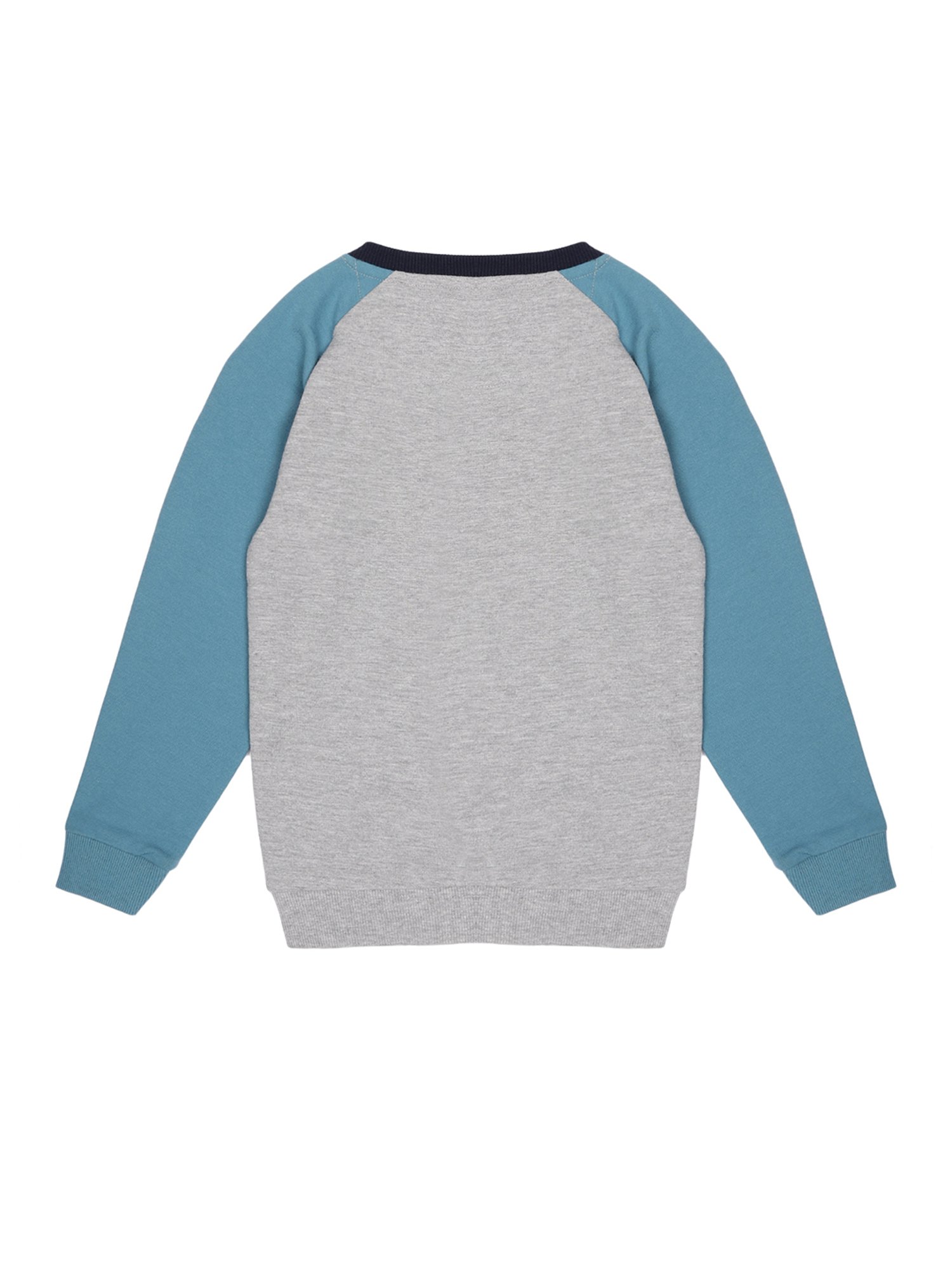 Mothercare Kids Navy Embellished Full Sleeves Sweatshirt