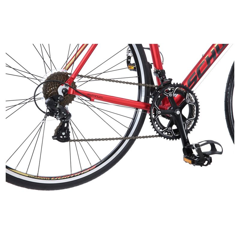 Schwinn Men's Volare 1400 700c/28" Drop Bar Road Bike - Red