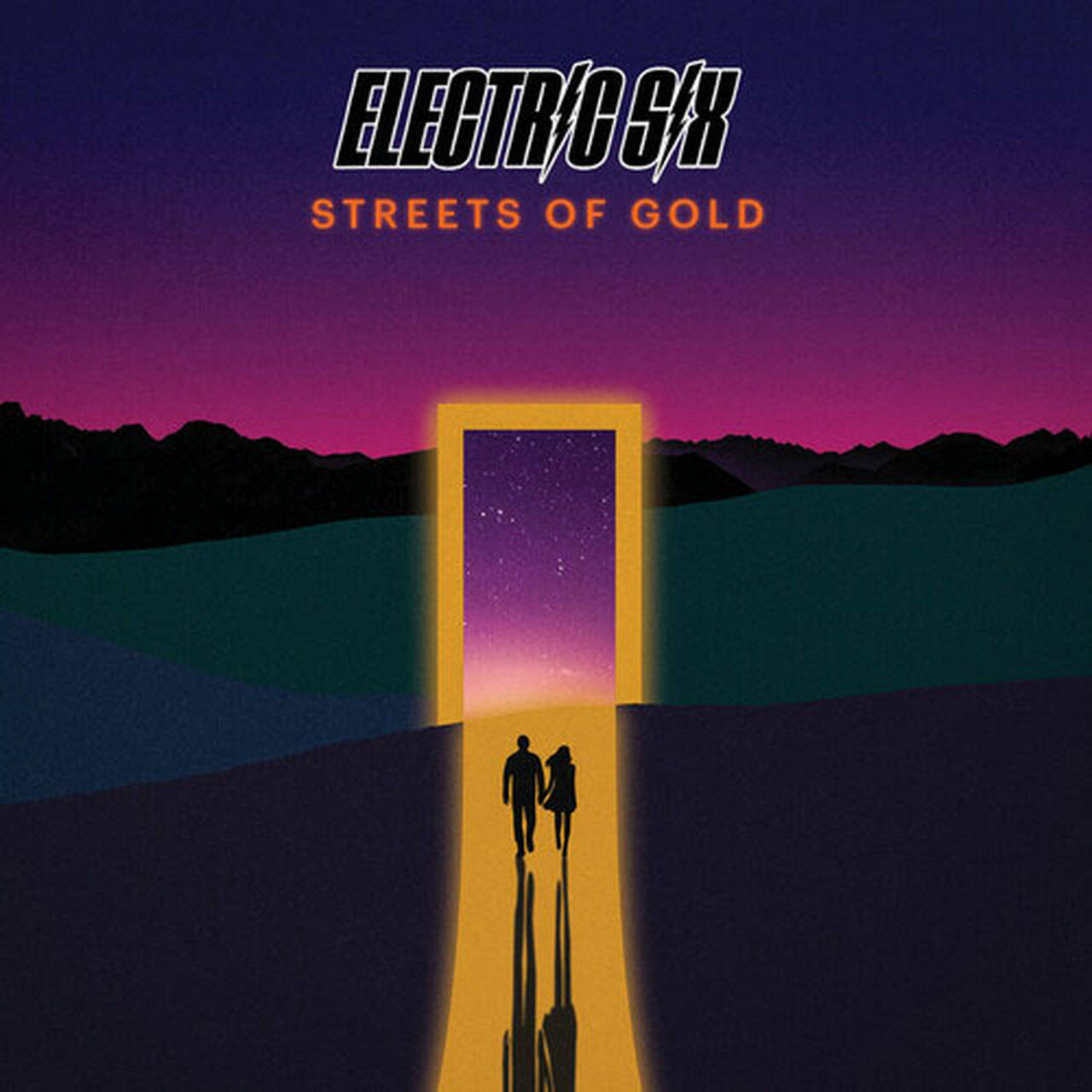 Electric Six Streets Of Gold LP & 12" Vinyl Single (Color Vinyl)