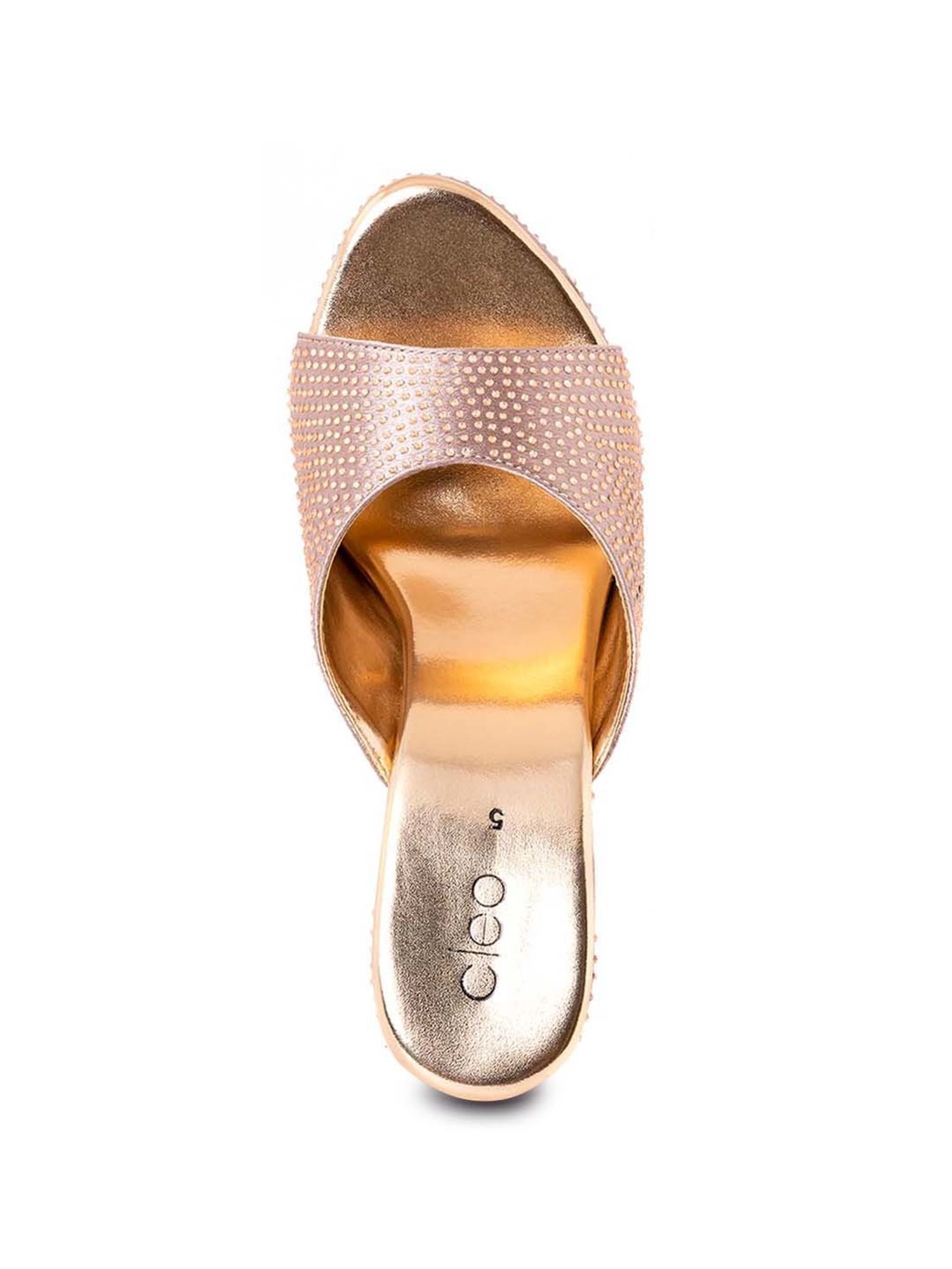 Cleo by Khadims Women's Pink Casual Stilettos