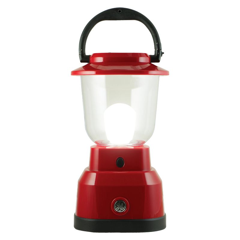 6D 11.2" LED Outdoor Lantern With USB Charging - Red - Enbrighten