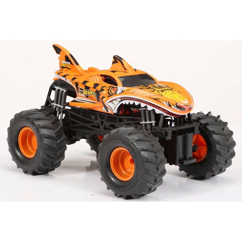 New Bright R/C 1:15 Scale Hot Wheels Monster Truck - Tiger Shark