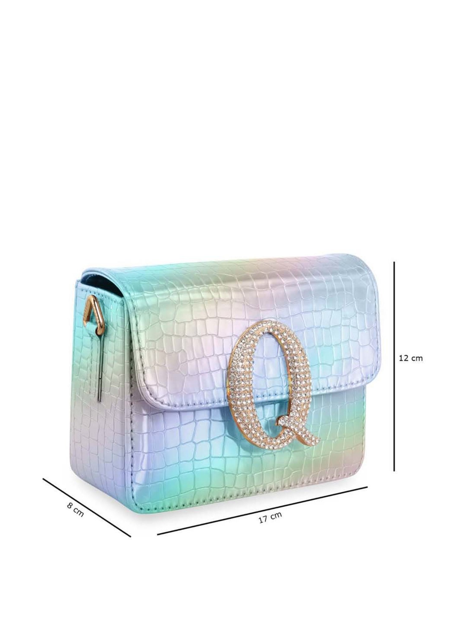 Esbeda Multicolor Textured Small Sling Handbag
