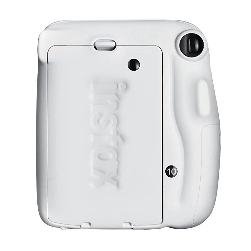 Instax Mini 11 Ice White Instant Camera with Twin Pack Instant Film Ritz Gear Frame Stickers and Ritz Gear Hanging Frames