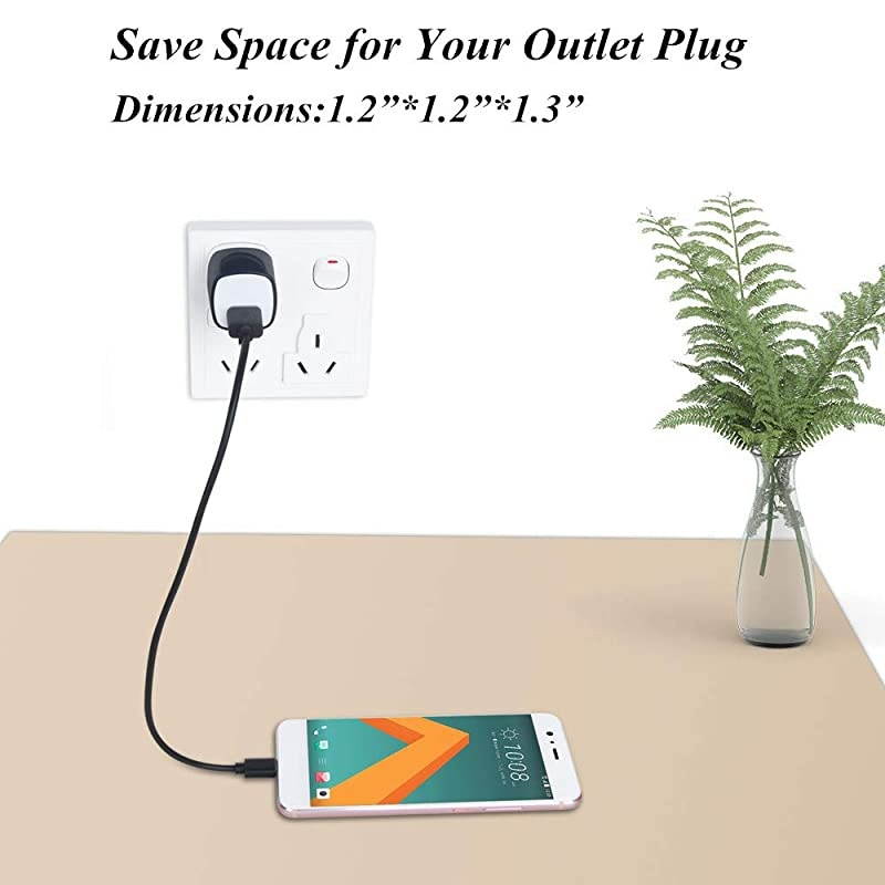 USB Wall Charger, Charging Block,  5 Pack 1A 5V One Port Power Adapter Plug Cube Box Compatible Phone 12Pro XR SE X 8 7 6S 6 5, Galaxy S21 Ultra S10/9/8/7, Note 20/9/8 S7,V60 G8 G5,Nexus,Moto Z3