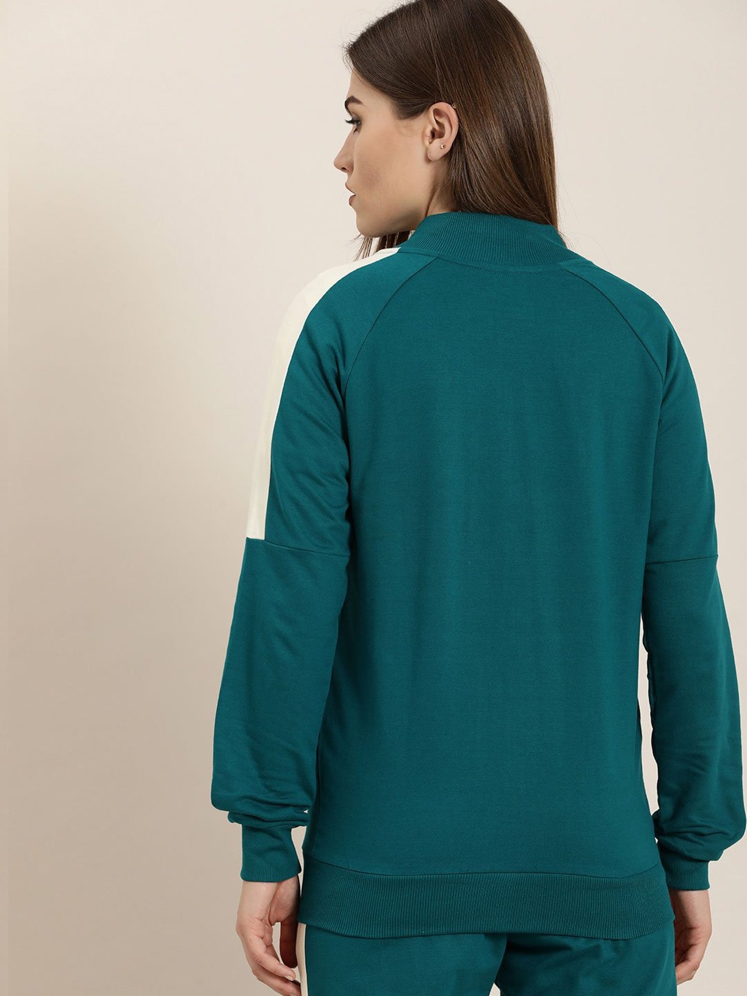 Difference of Opinion Green Cotton Sweatshirt