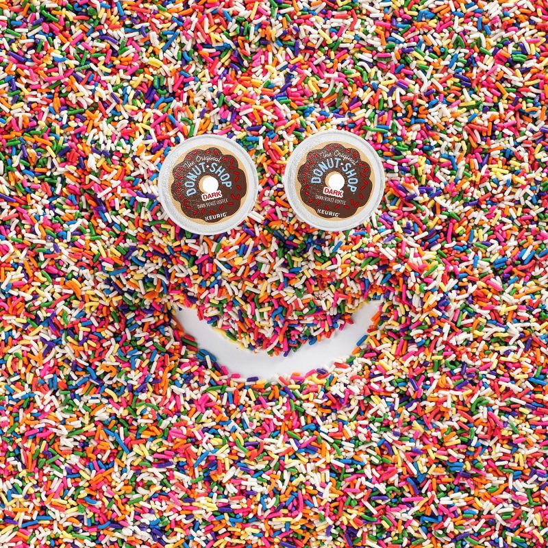 The Original Donut Shop Dark Keurig K-Cup Coffee Pods - Dark Roast - 24ct