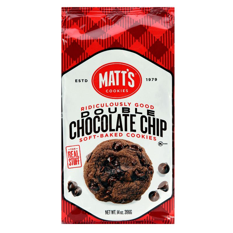 Matt's Double Chocolate Chip Soft-Baked Cookies - 14oz