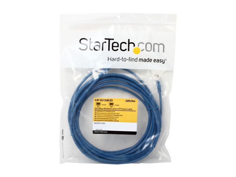 StarTech.com M45PATCH6BL 6 ft. Network Cable