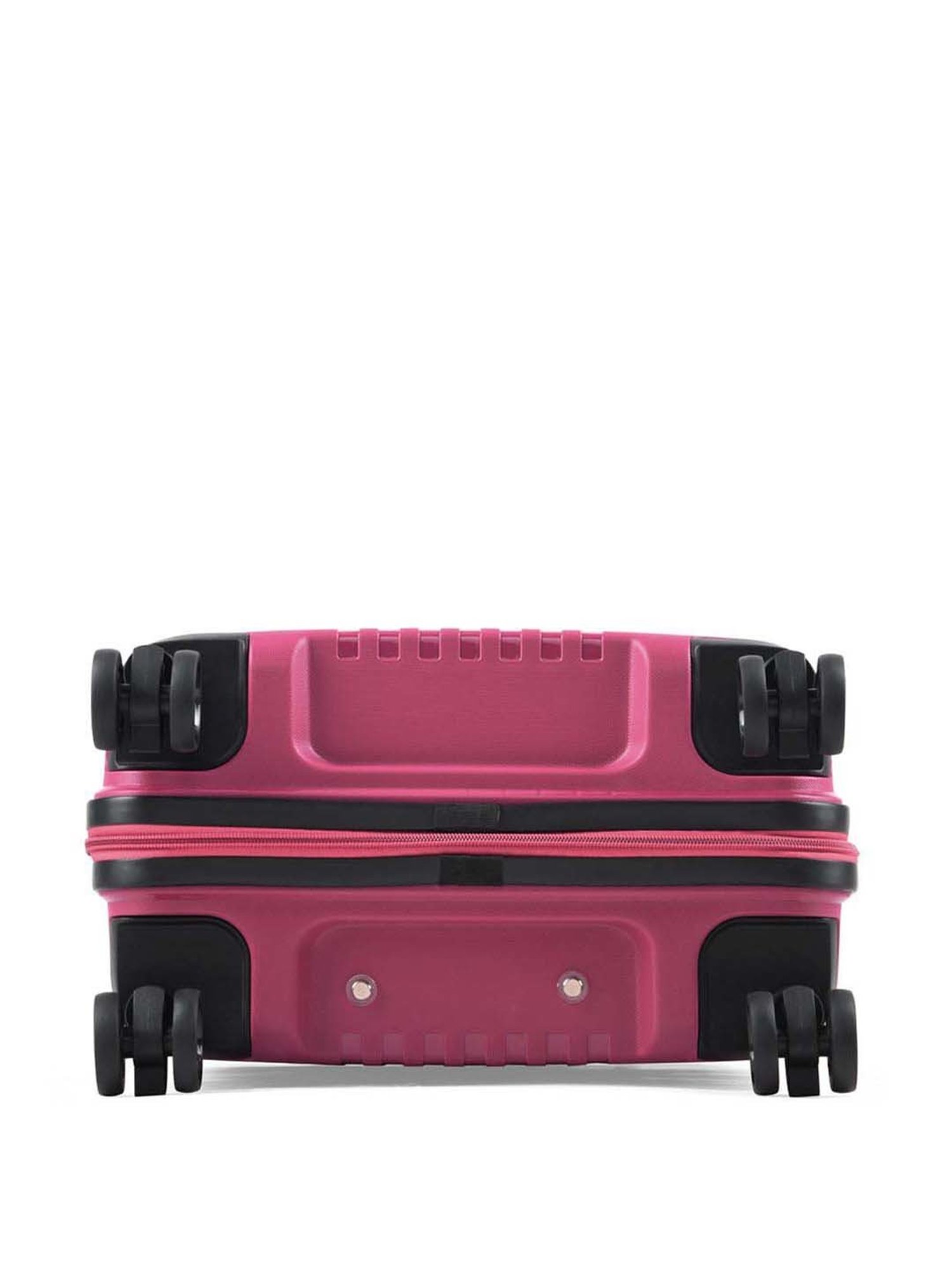 Aristocrat Wego Pink Textured Hard Cabin Trolley Bag - 36 cm