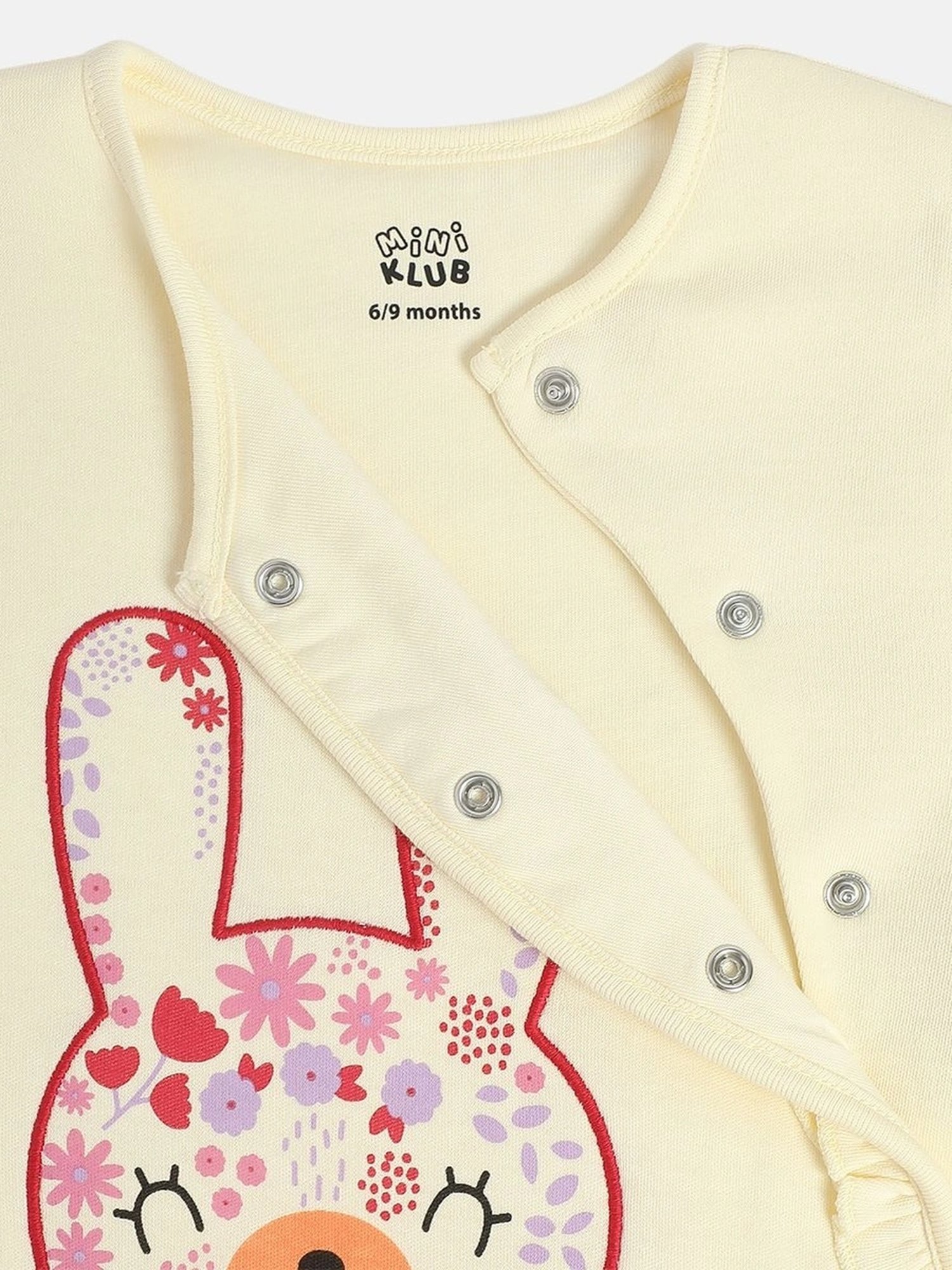 Berrytree Organic Kids Black Cotton Animals Print Rompers