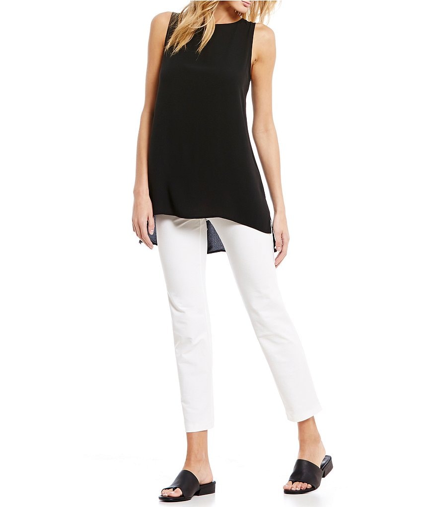 Eileen Fisher Petite Silk Shell