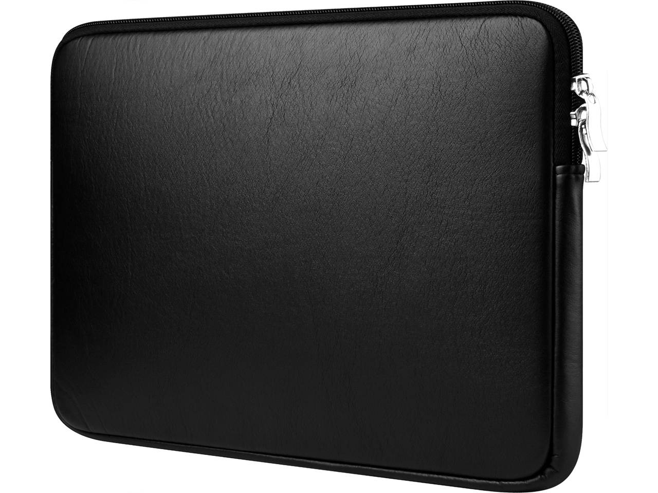 CCPK 15" Laptop Case for MacBook Pro 15 Inch Sleeve Padded Carrying Case Bag 2020 2019 2016 Cover Compatible with 15.4 Apple Mac A1990 A1707 15.6" ASUS VivoBook 15 In Protective Pouch PU Leather Grey