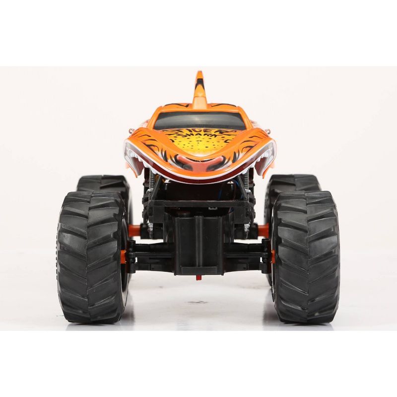 New Bright R/C 1:15 Scale Hot Wheels Monster Truck - Tiger Shark