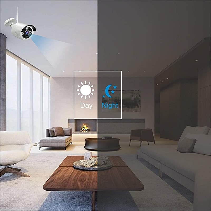 4ch WiFi dvr kit 13mp Outdoor 4Channels Wireless WiFi NVR Suit Kit HD IR 960P WiFi IP Camera P2P CCTV Security System