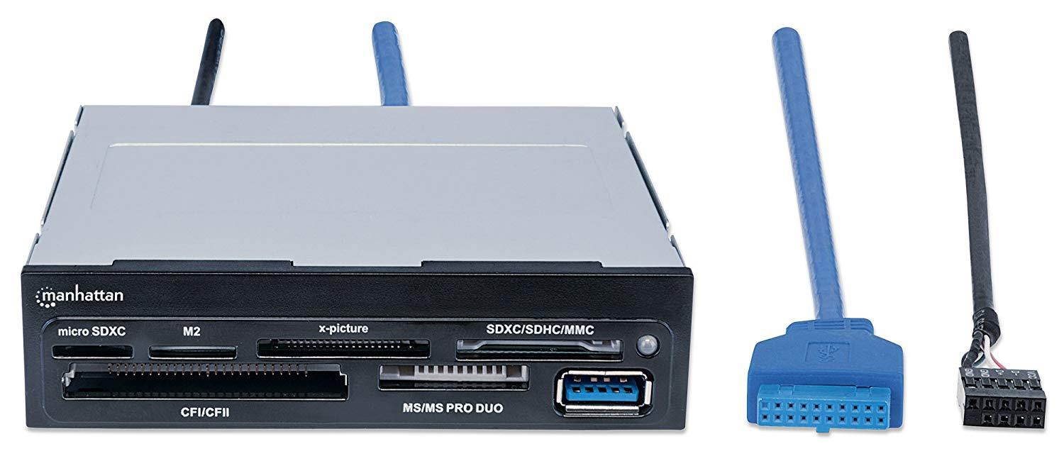 ICI101967 - Manhattan 101967 48-in-1 Multi-Card Reader Writer with USB. 3.0