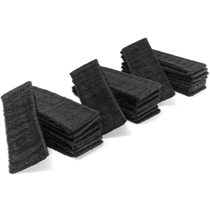 Bright Creations 24 Count Sweat Band Headbands for Men and Women, Black