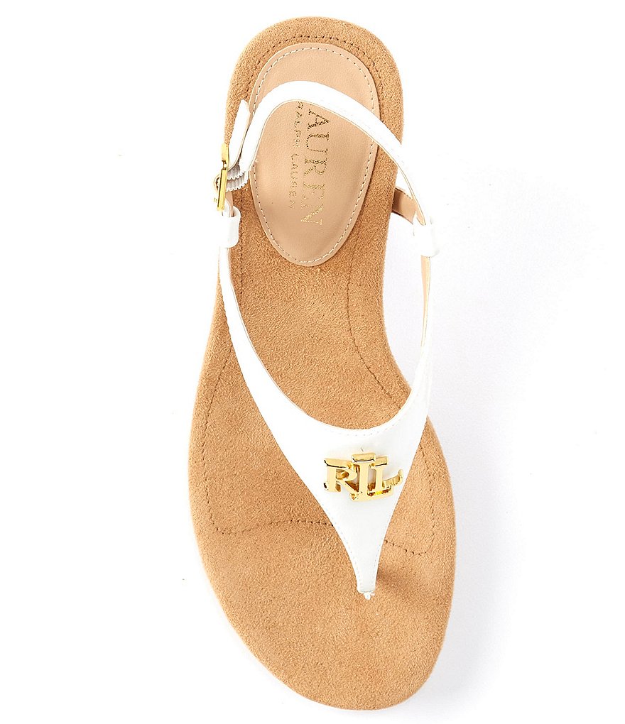 Lauren Ralph Lauren Jeannie Logo Wedges
