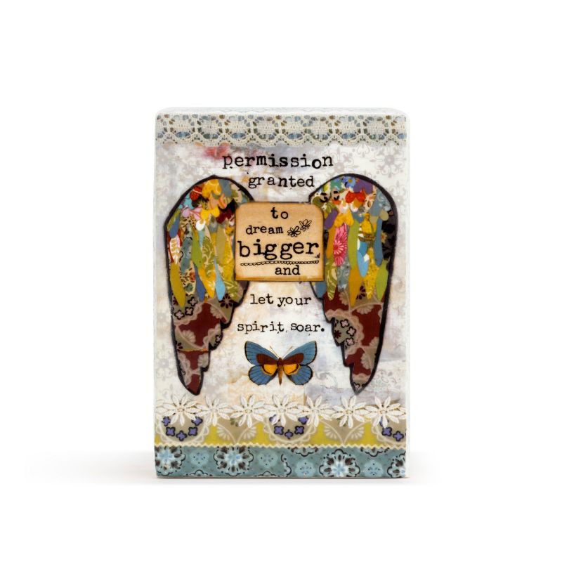 DEMDACO Dream Bigger Plaque