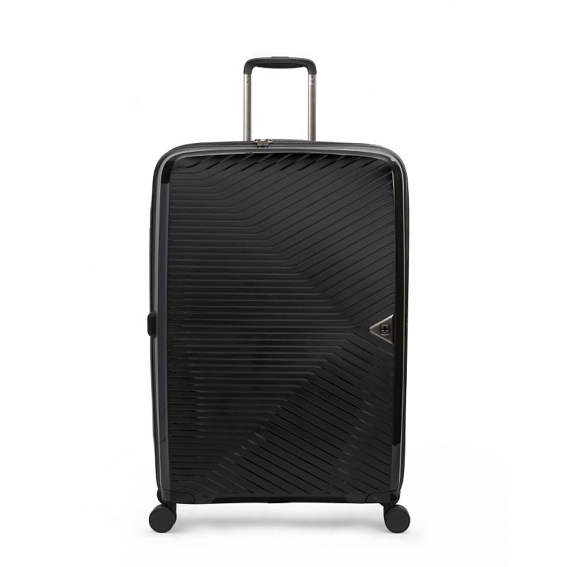 SWISSGEAR 28" Geneva Hardside Expandable Spinner Suitcase - Black
