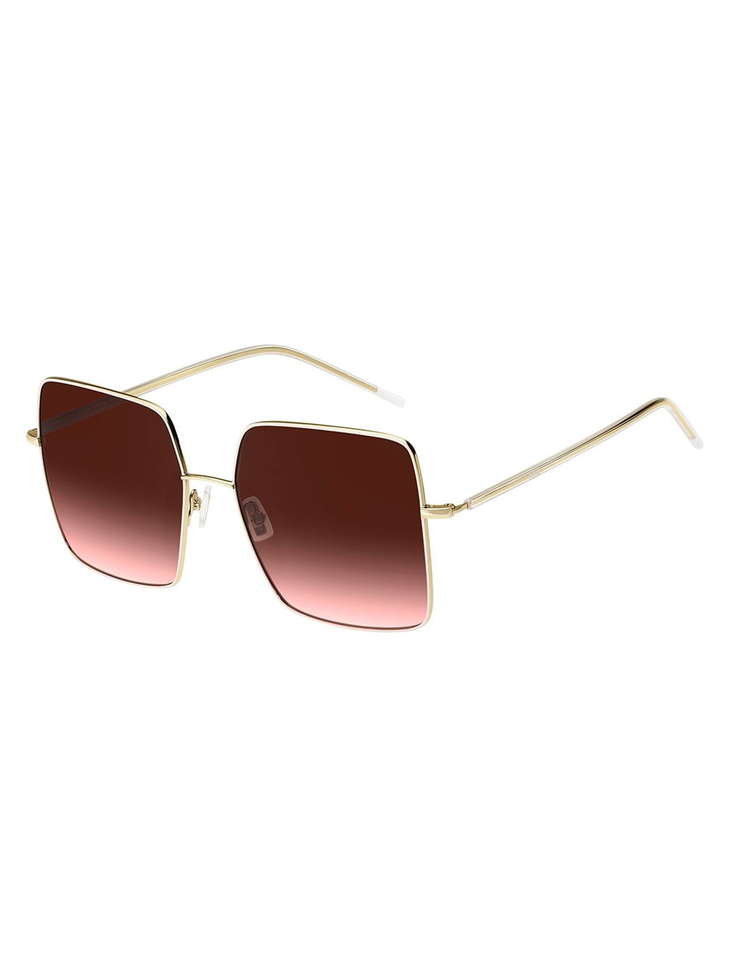 Hugo Boss Brown Square Sunglasses for Women