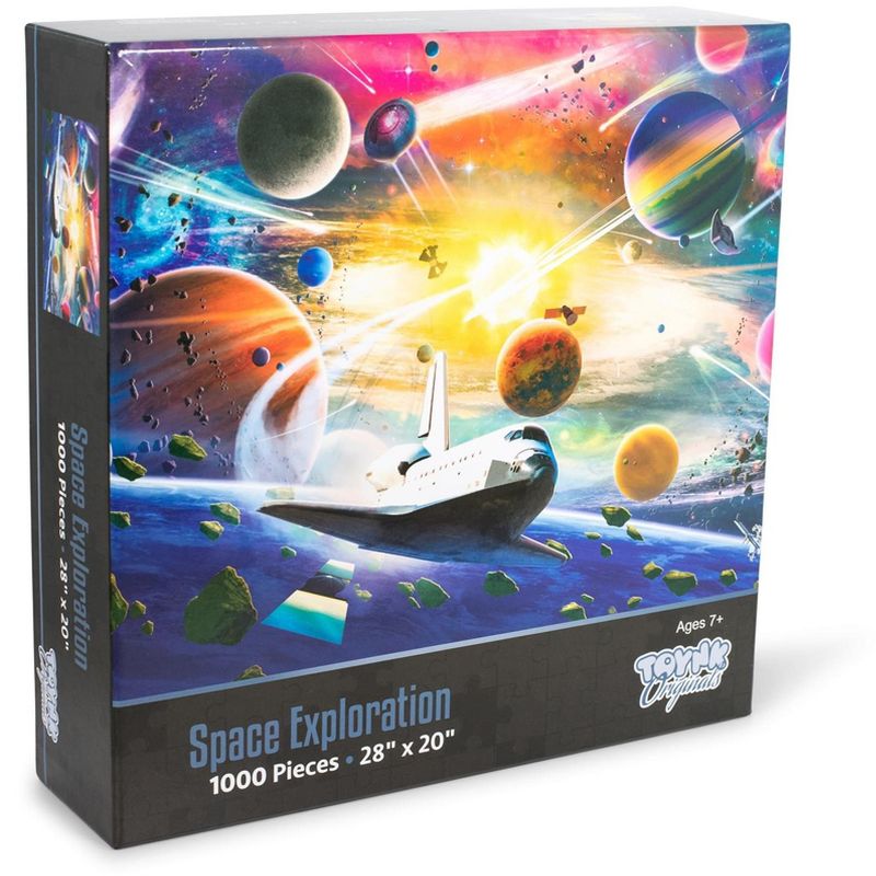 Toynk Space Exploration Galaxy Puzzle For Adults And Kids | 1000 Piece Jigsaw Puzzle