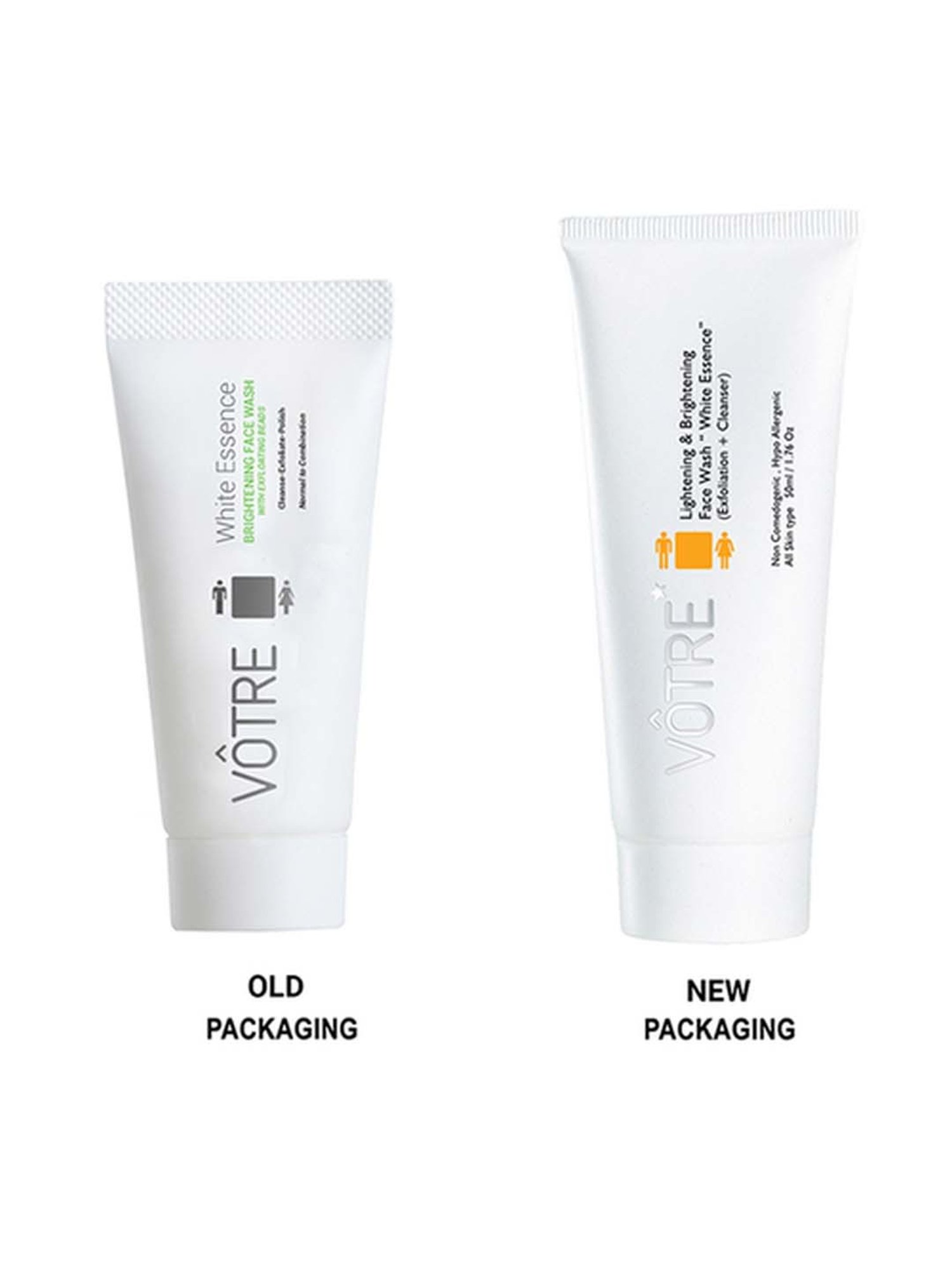 Votre Lightening & Brightening Face Wash White Essence 50ml