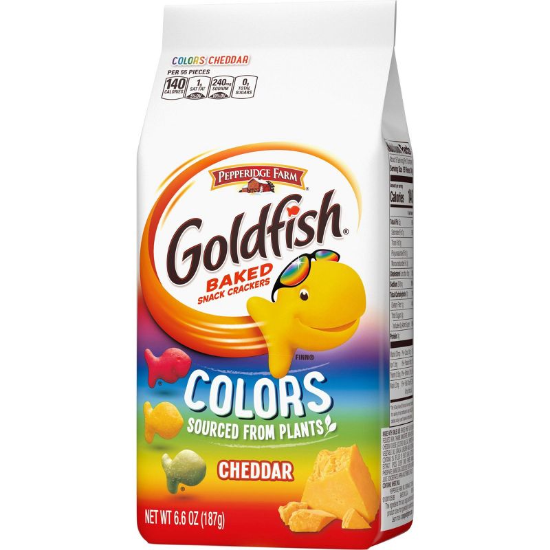 Pepperidge Farm Goldfish Colors Cheddar Crackers - 6.6oz Bag