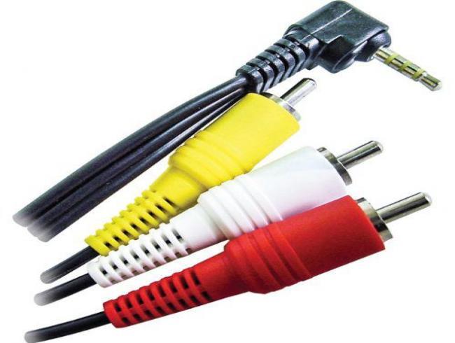 Calrad NZ0715 6' 3.5mm Camcorder Audio/Video to RCA Cable