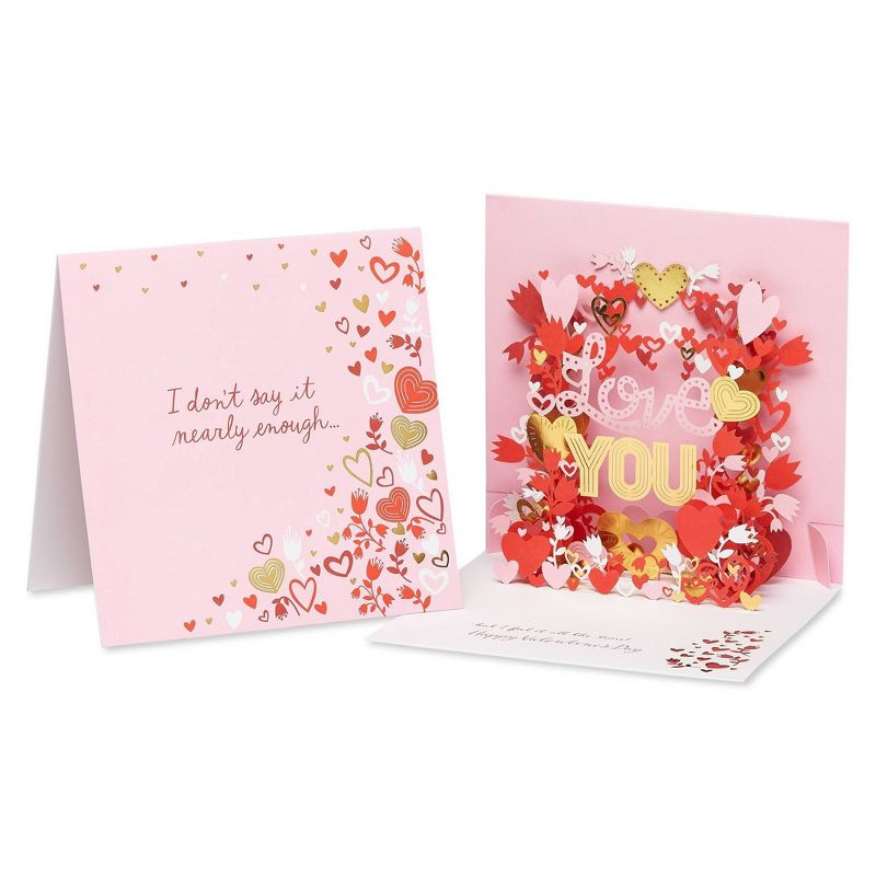 "I don't say it nearly enough" Valentine's Day Greeting Card