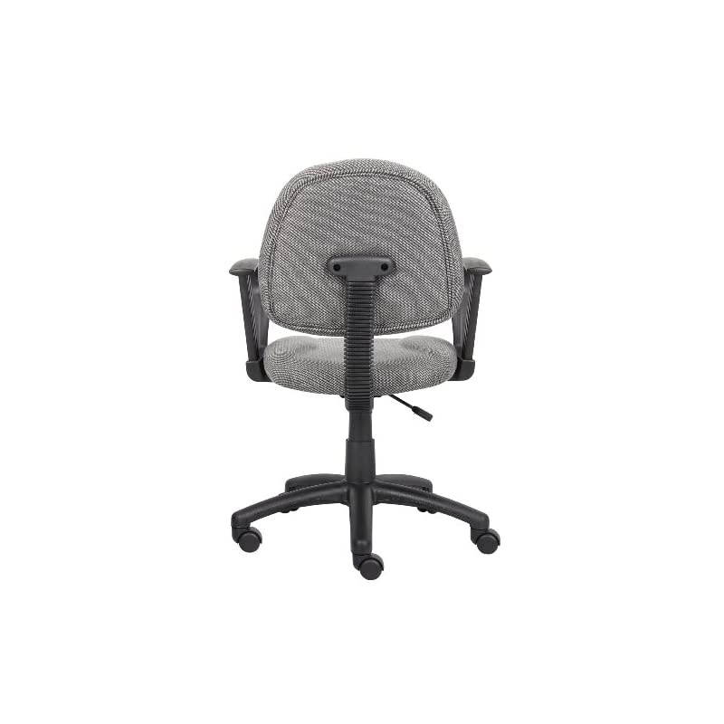 Vibrant Black and Chrome Swivel Task Office Chair with Tractor Seat